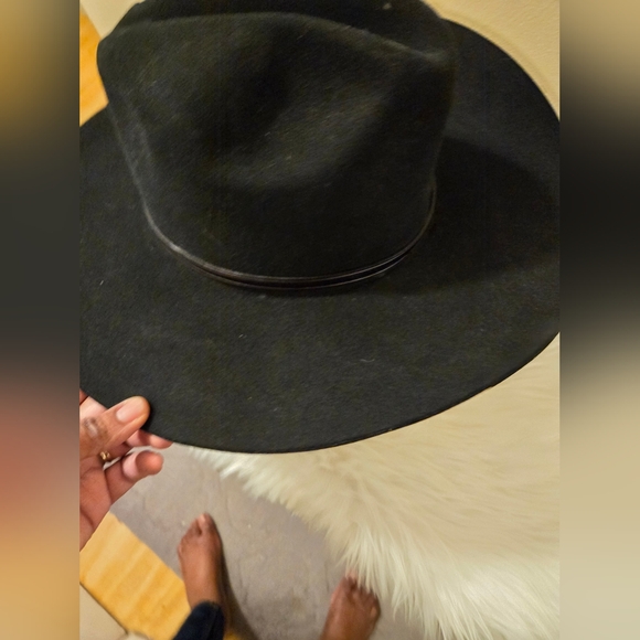 Resistol Texas Ranger  Black Hat XXX Premium Wool Size 7 3/8- 59 - Picture 14 of 16